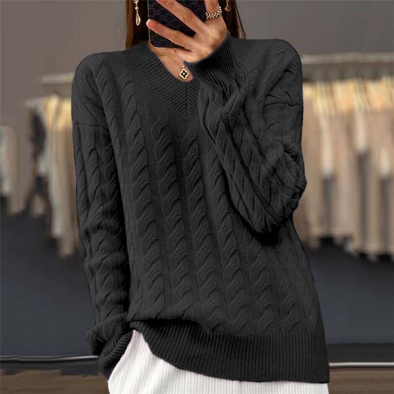 Krohn-e | Pullover mit Zopfmuster