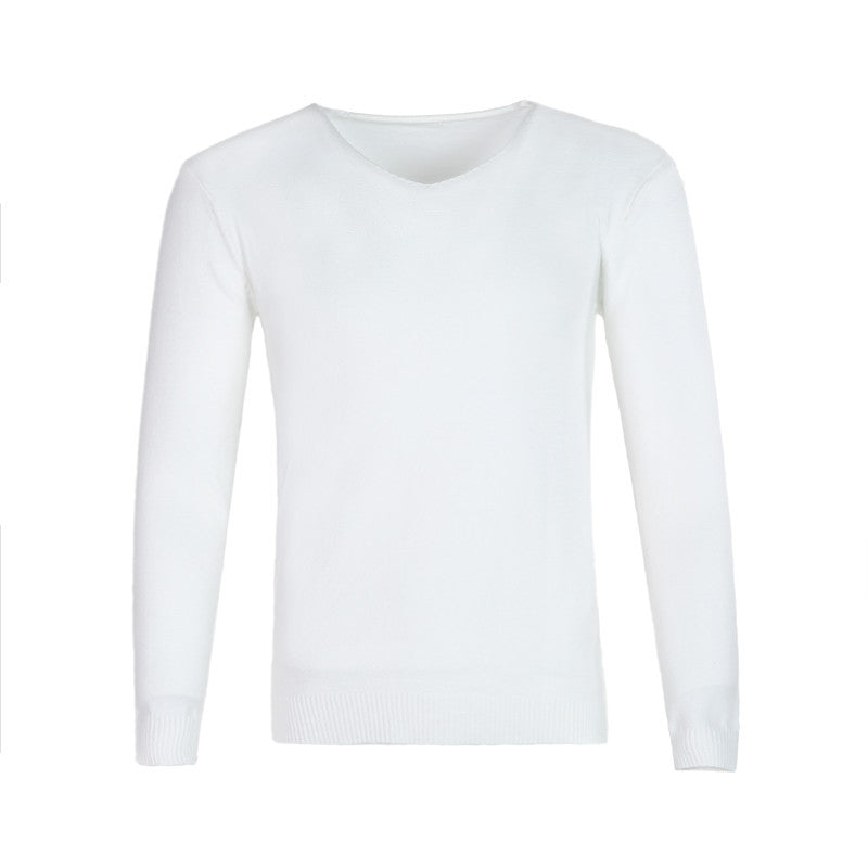 Herren klassischer V-Ausschnitt Pullover Krohn-e