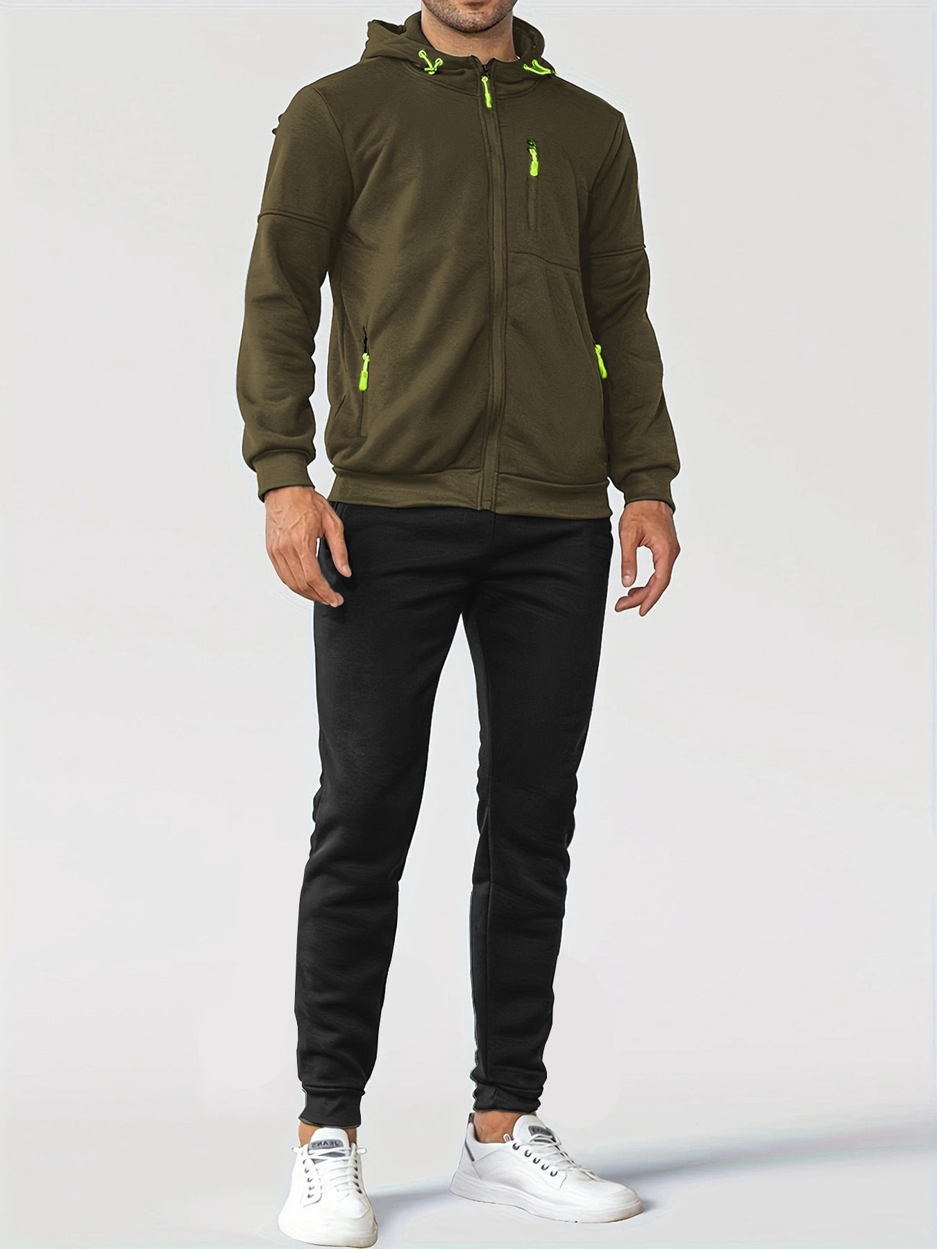 Herren Trainingsjacke mit praktischen Taschen und atmungsaktiver Funktion Krohn-e