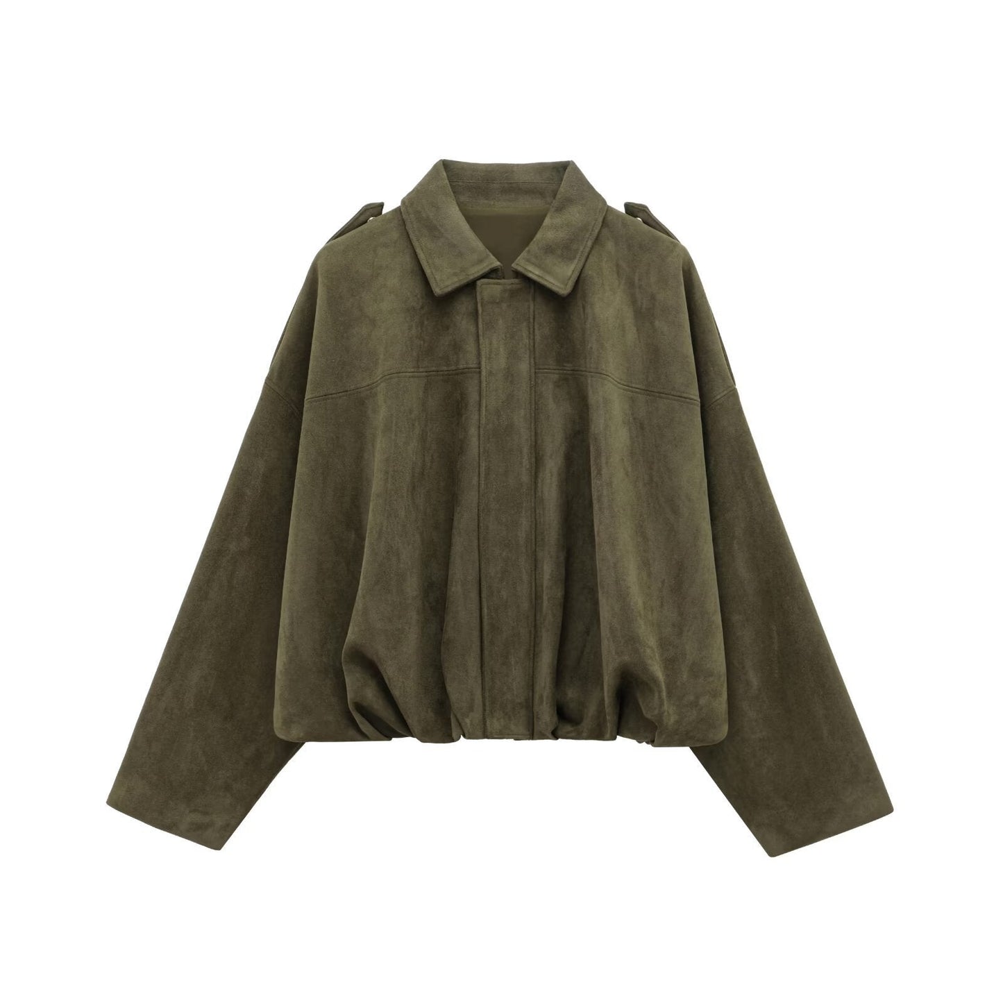 Damen trendige Oversized Jacke Krohn-e