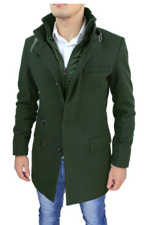 Herren modischer Warmjacke mit innovativem Innenfutter Krohn-e