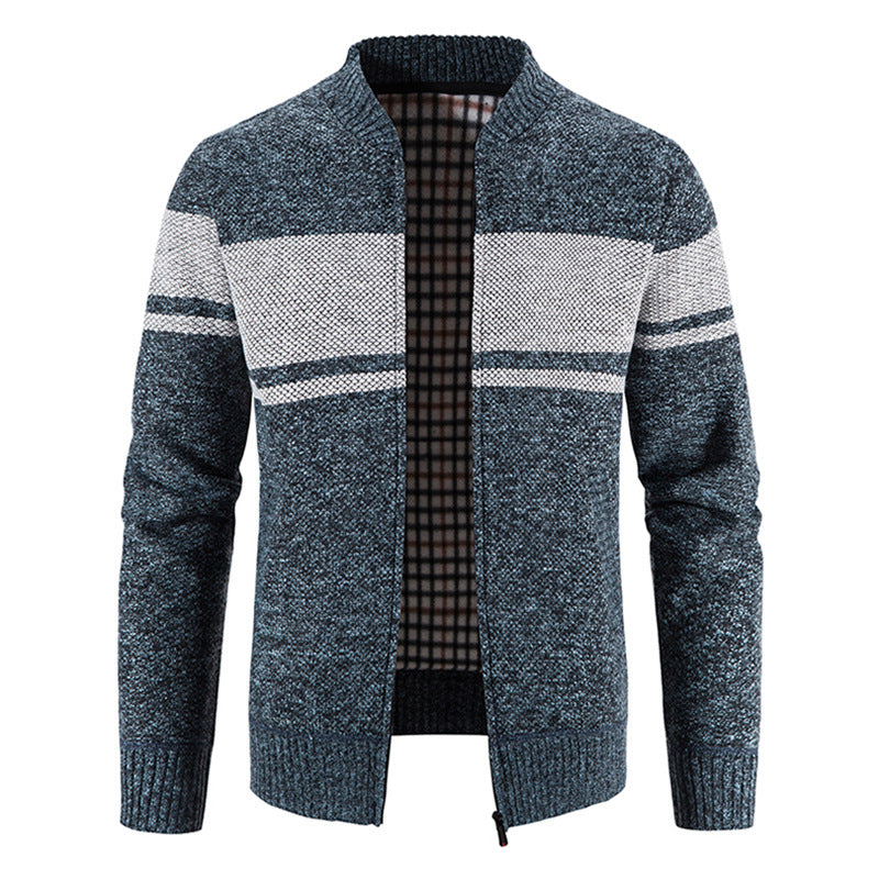 Herren modische Strickjacke mit strukturiertem Design Krohn-e