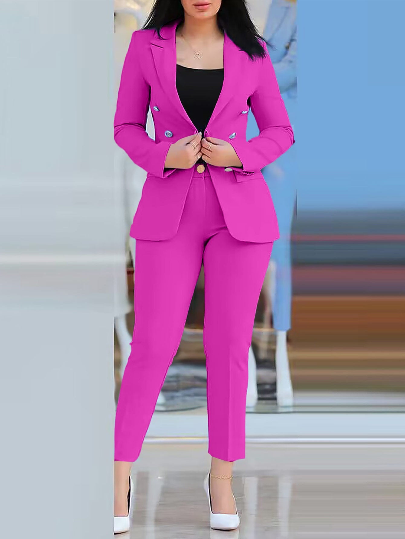 Damen Elegante und bequeme Business-Anzugkombination Krohn-e