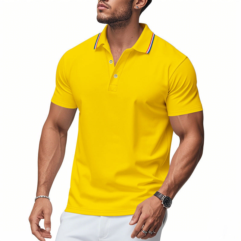 Herren Poloshirt mit modernem Kragen und feuchtigkeitsregulierender Technologie Krohn-e