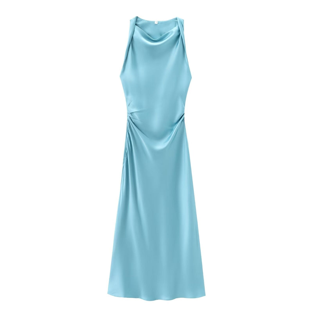 Elegantes langes Frühlingskleid