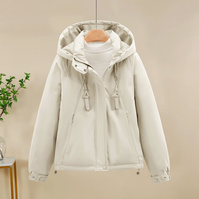 Damen Funktionale Softshelljacke mit verstellbarer Kapuze und hochwertigen Reißverschlüssen Krohn-e