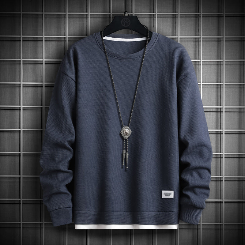 Herren lässiger Sweatshirt mit strukturiertem Stoff und modernem Schnitt Krohn-e