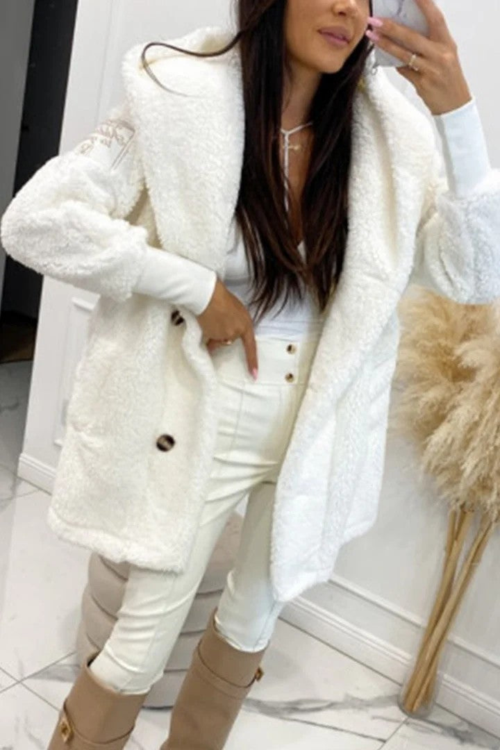 Damen Oversized Teddyjacke Krohn-e