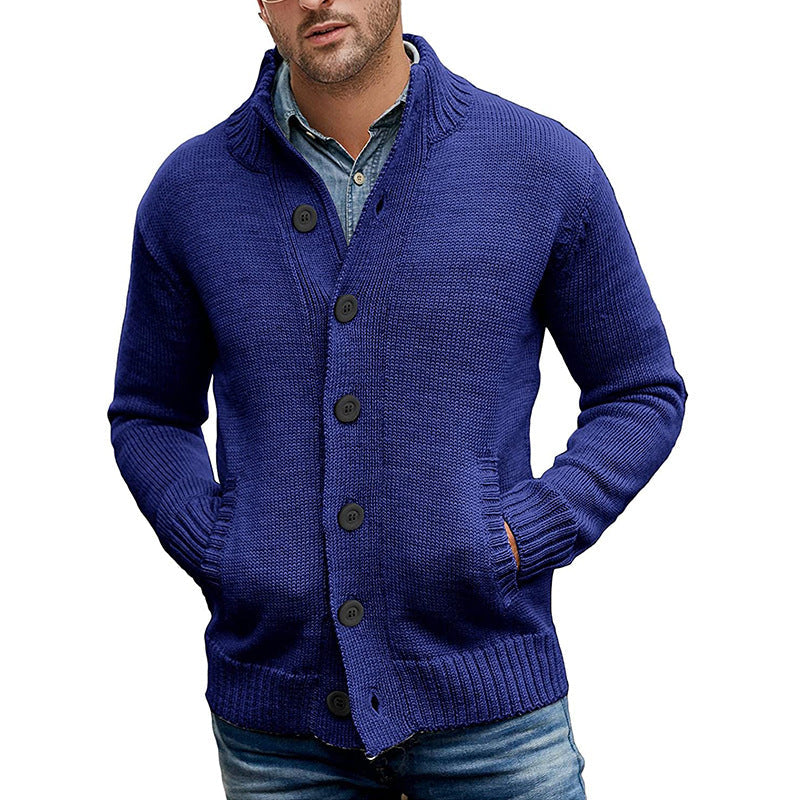 Herren Strickjacke mit modernem Design und praktischen Taschen Krohn-e