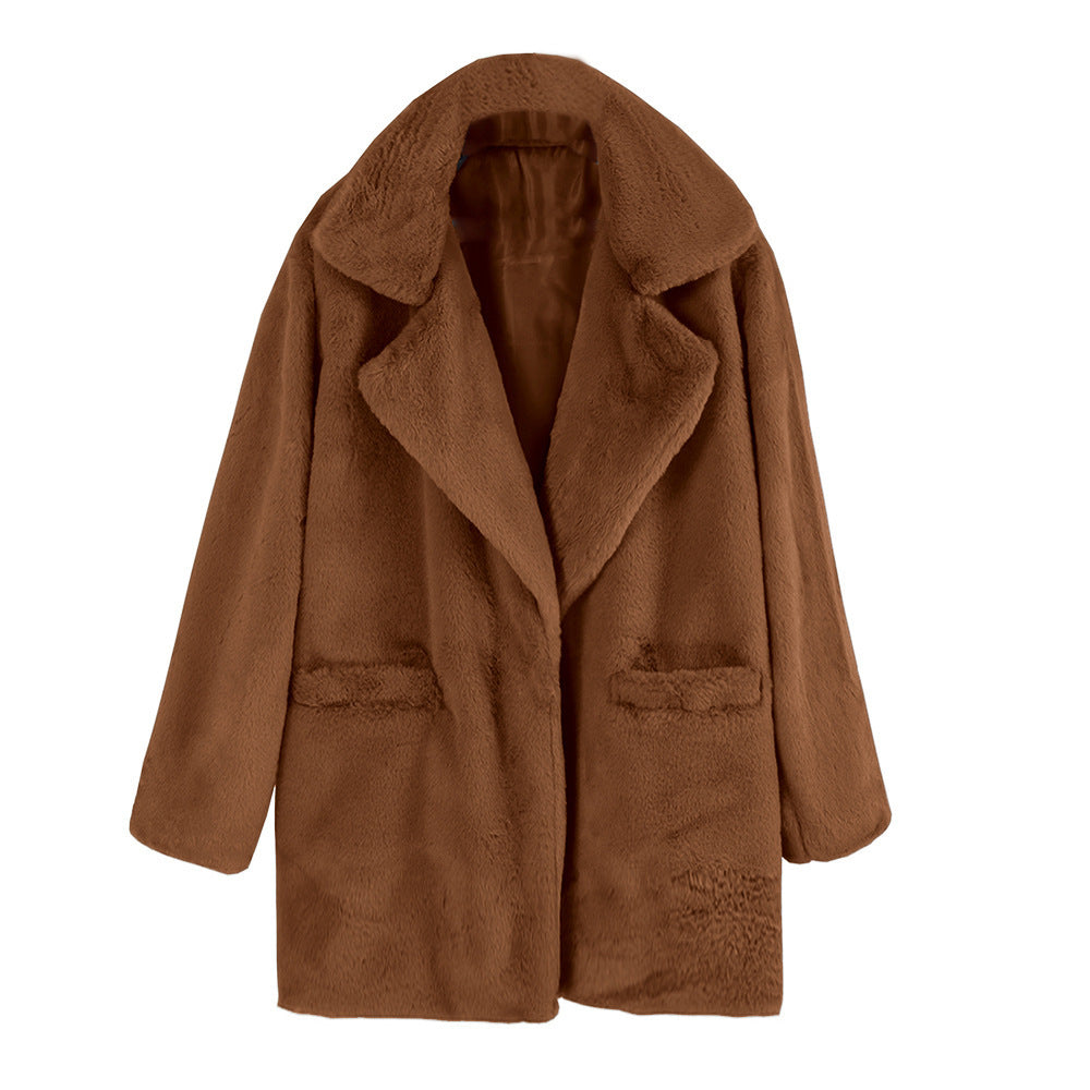 Damen Kuschelige Teddyjacke Krohn-e