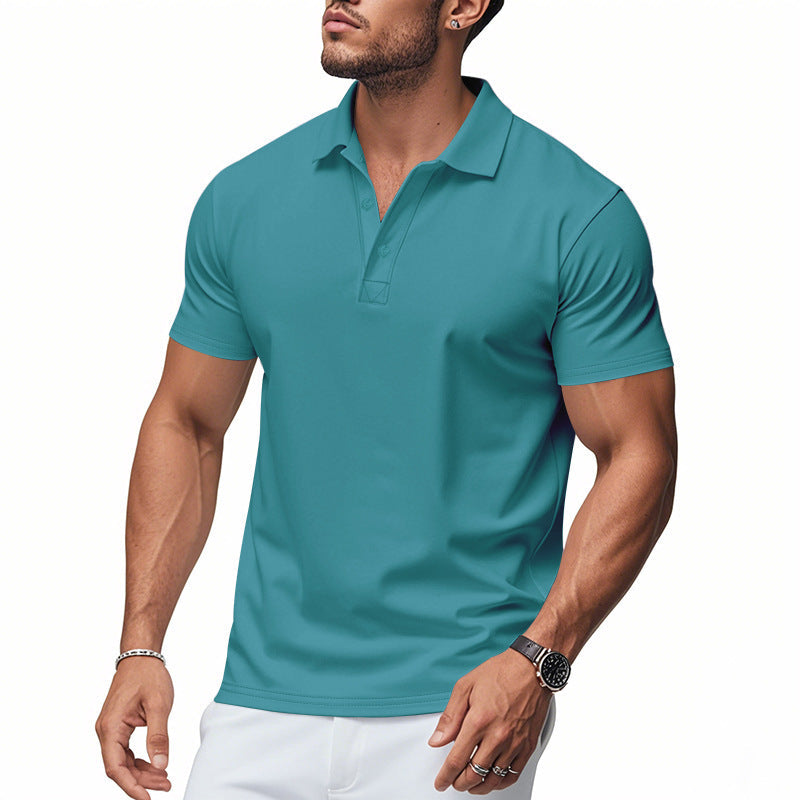 Herren Polohemd mit modernem Schnelltrocknungsstoff und eleganter Passform Krohn-e