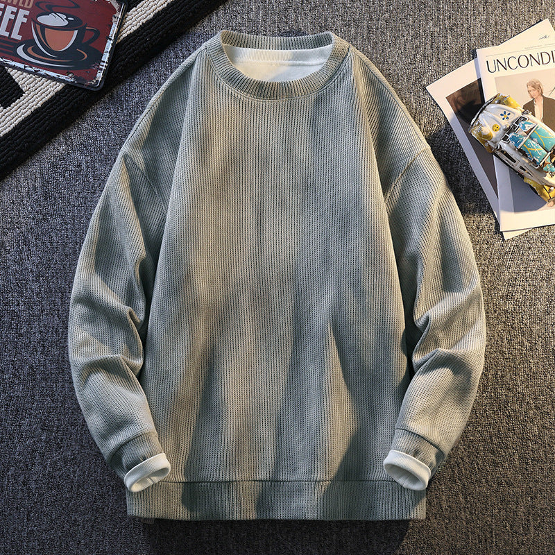 Damen Sweatshirt mit Rippstruktur und bequemen Schnitt Krohn-e