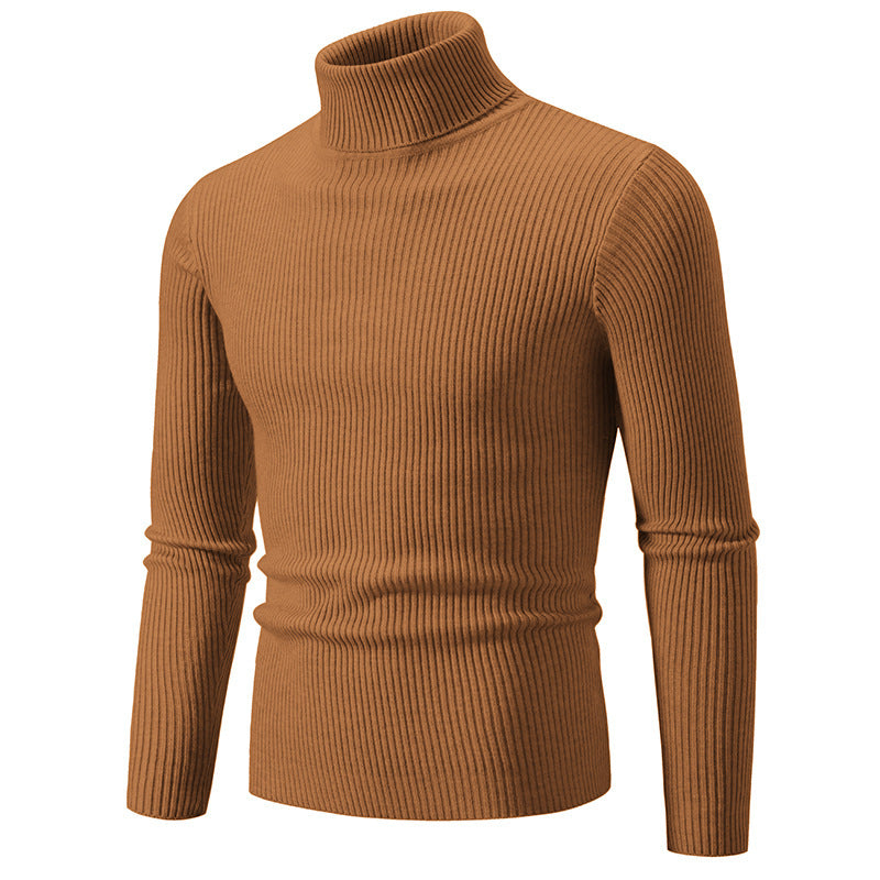 Herren feiner Rollkragenpullover aus langlebigem Strickmaterial Krohn-e