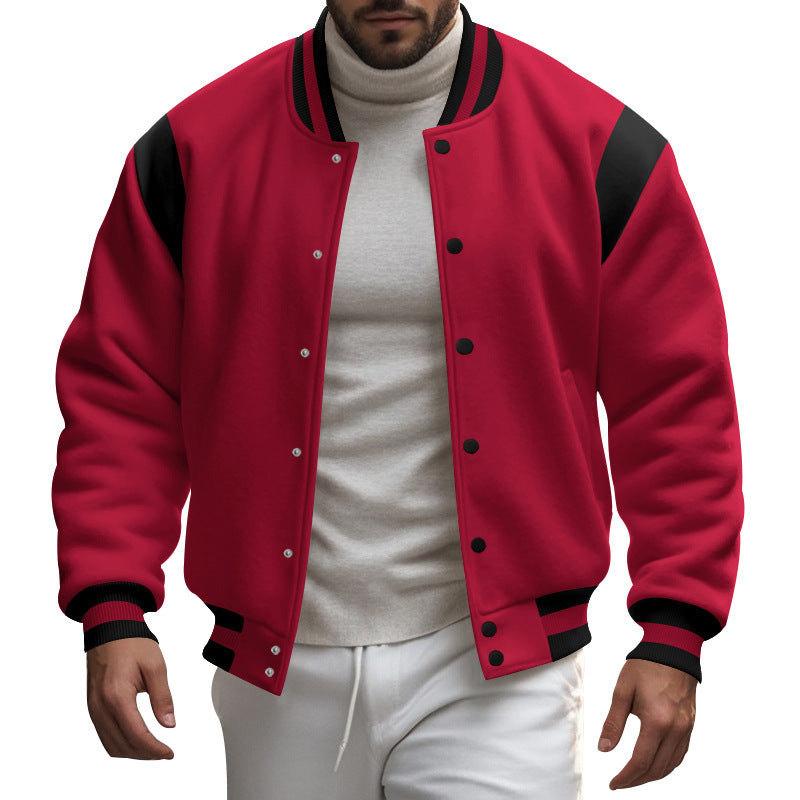 Herren stylische Sweatjacke im Sportlook Krohn-e