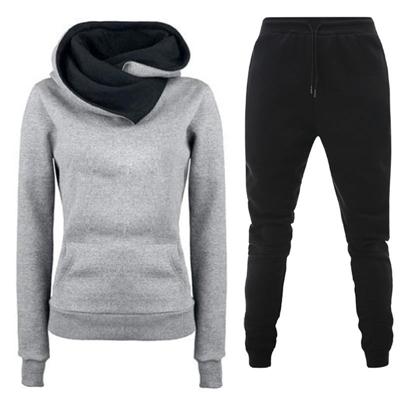 Damen Sportliches Sweater- und Jogginghose Set Krohn-e