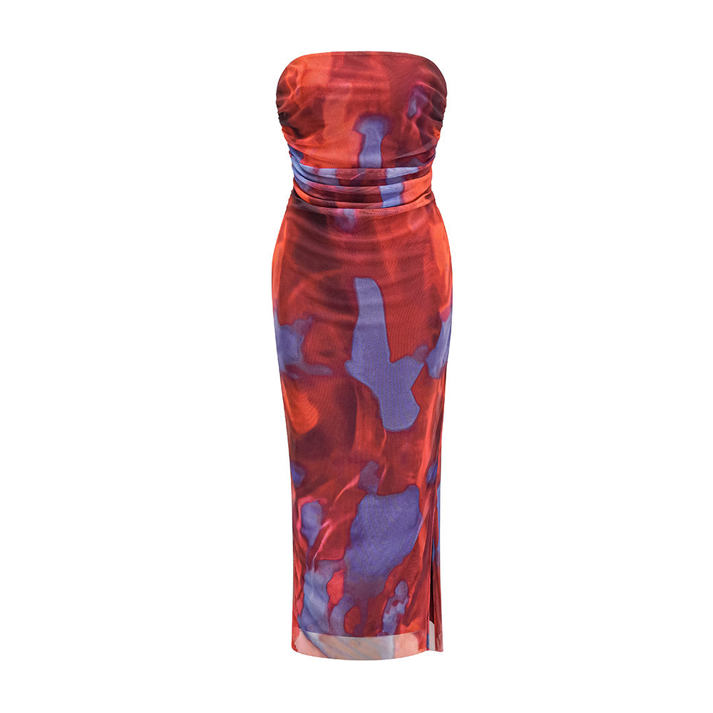 Fudus | Verführerisches Kleid mit seitlichem Schlitz