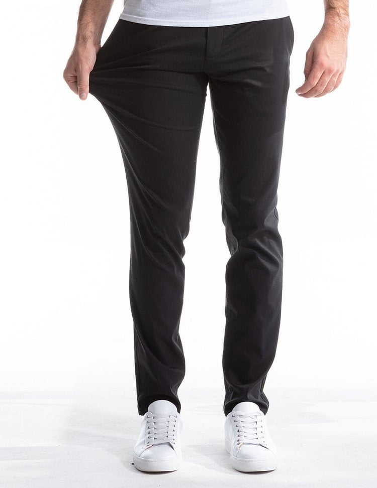 Herren Slim-Fit Chinohose aus atmungsaktivem Material Krohn-e
