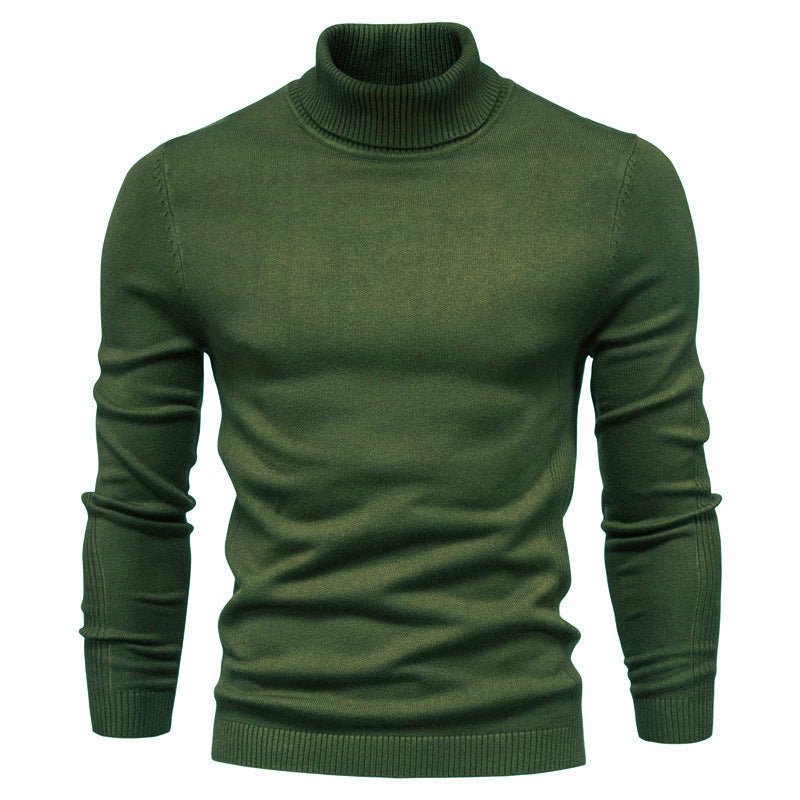 Herren Rollkragenpullover aus feinster Wolle Krohn-e