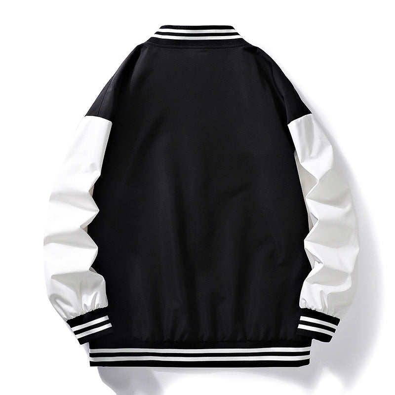 Herren sporty Bomberjacke mit Kontrastärmeln Krohn-e