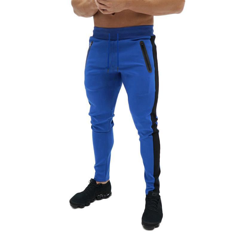 Herren Sportliche Jogginghose mit seitlichen Reißverschlusstaschen Krohn-e