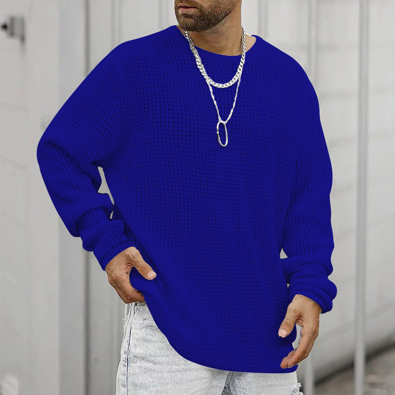 Herren Grobstrickpullover mit modernem Schnitt und kuscheligem Innenfutter Krohn-e
