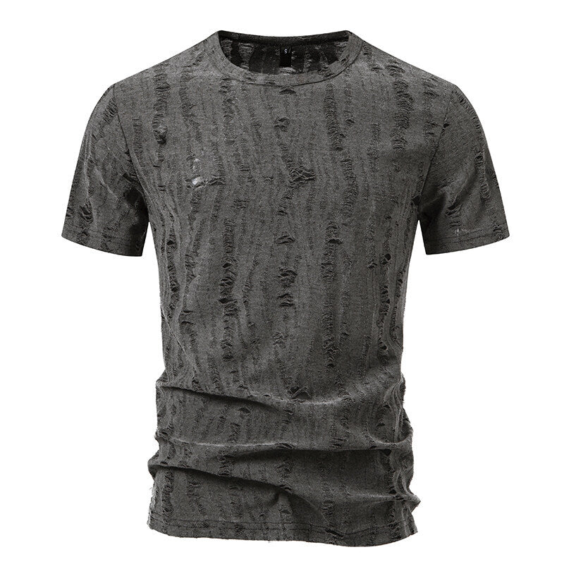 Herren T-Shirt mit strukturiertem Vintage-Design Krohn-e