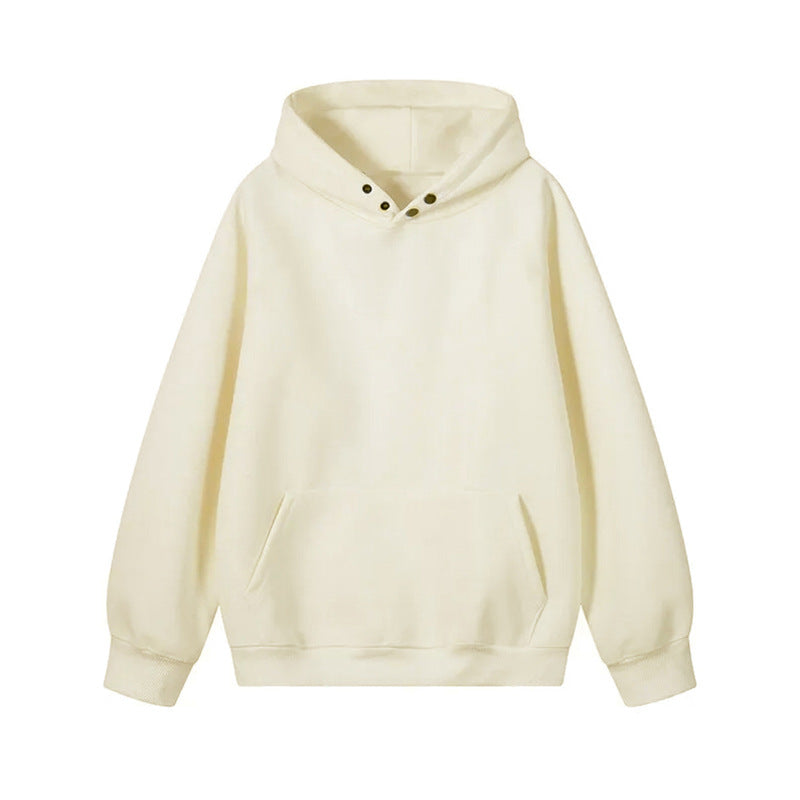 Damen Kapuzenpullover mit innovativem Schnitt und praktischen Druckknöpfen Krohn-e
