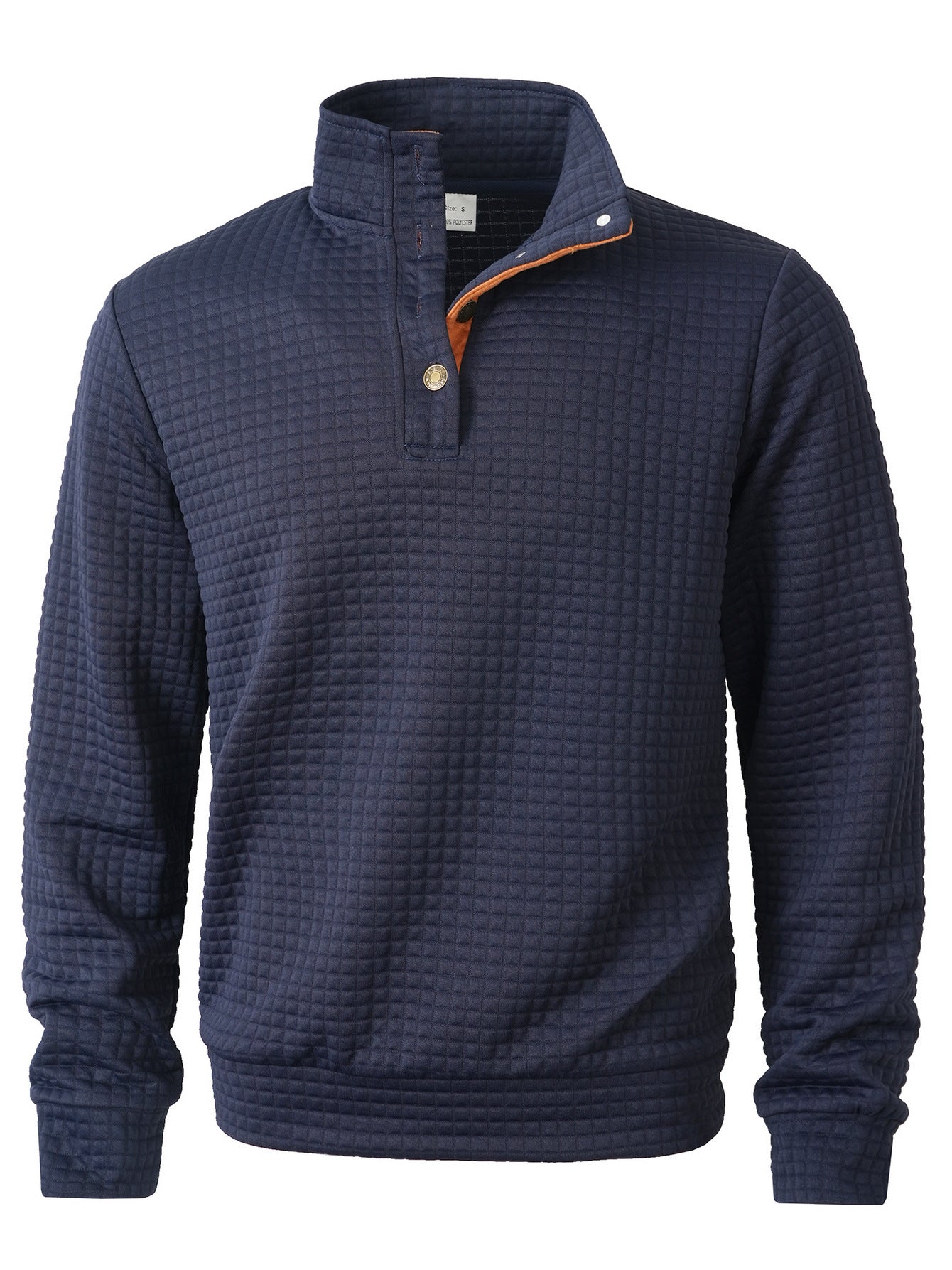 Herren stylischer Pullover mit modischem Stehkragen Krohn-e