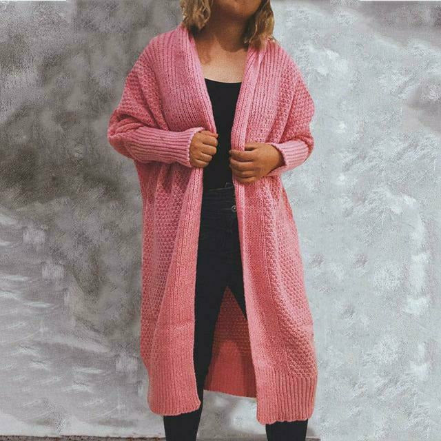 Krohn-e | Solide Lange Strickjacke