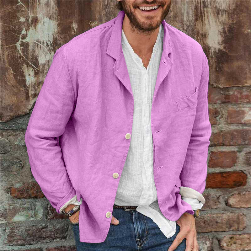Krohn-e | Leichter Leinenblazer für Männer