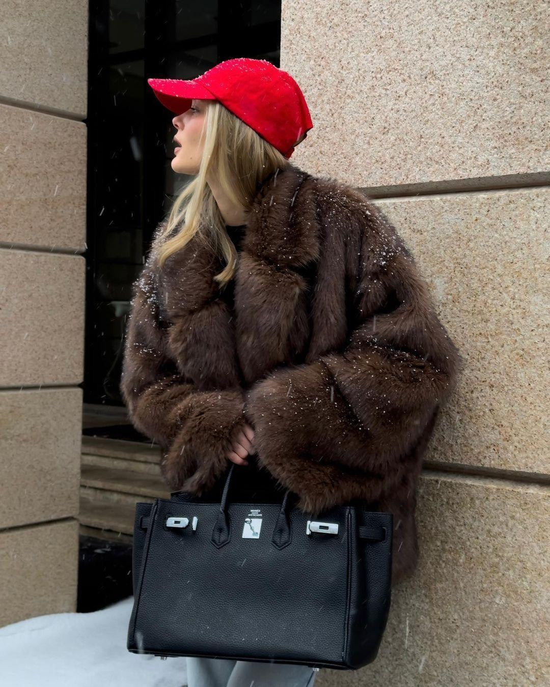 Damen Plüschjacke Krohn-e