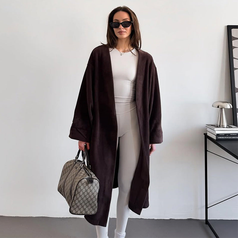 Damen Kuscheliger Oversize-Mantel Krohn-e
