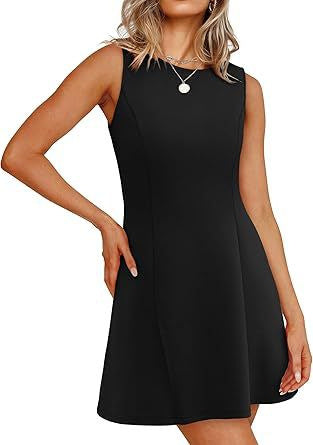 Damen ärmelloses A-Linien Kleid mit zeitlosem Schnitt Krohn-e