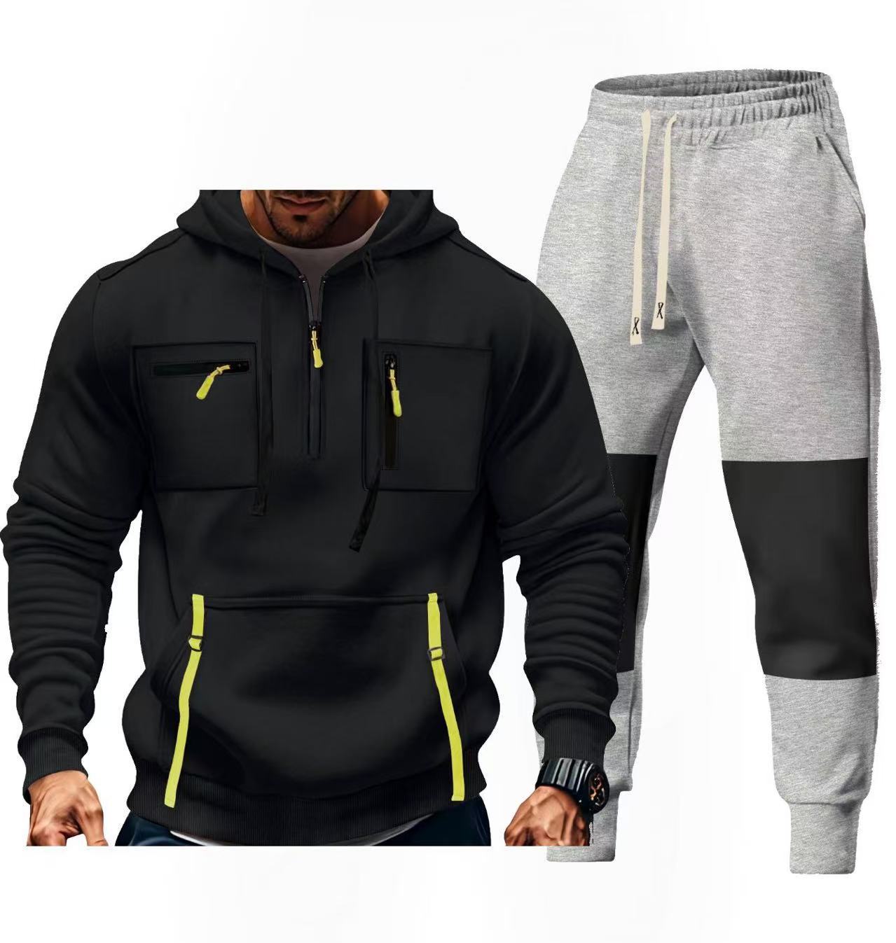 Herren Sportbekleidungsset mit funktionalen Taschen Krohn-e
