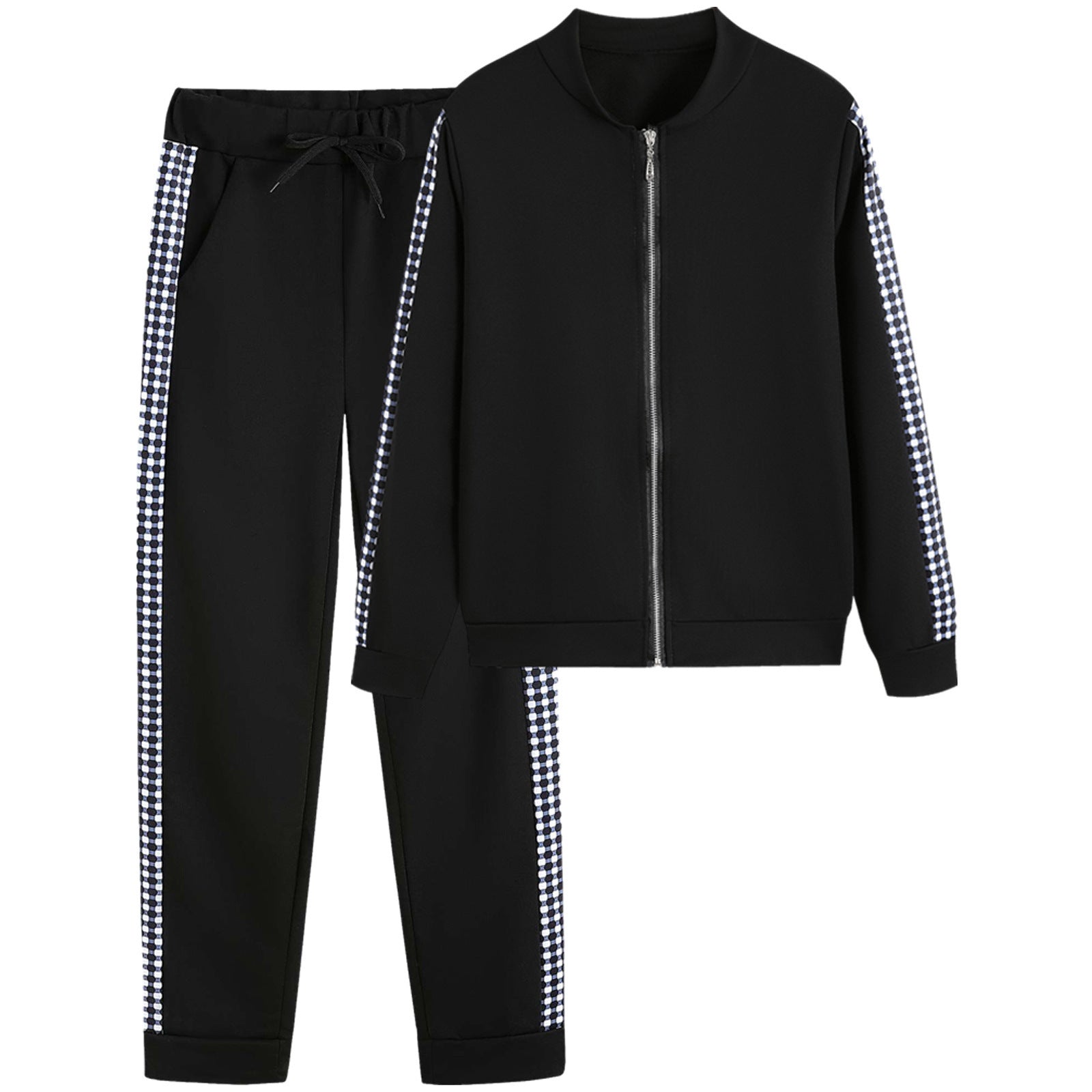 Damen Sportanzug mit stylischen Elemente und elastischem Bund Krohn-e