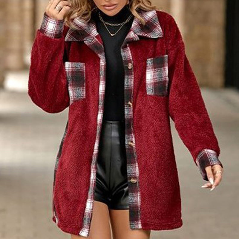 Krohn-e | Ternede Fleece Jacke Polyester Komfortabel, Trendy