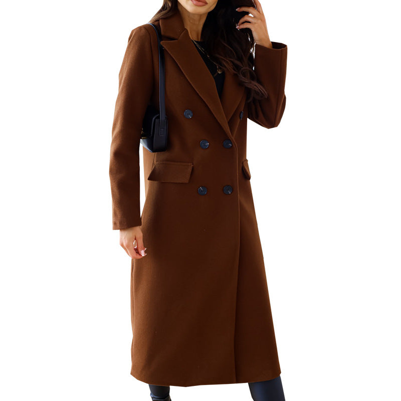 Damen Elegante und modische Wollmantel Krohn-e