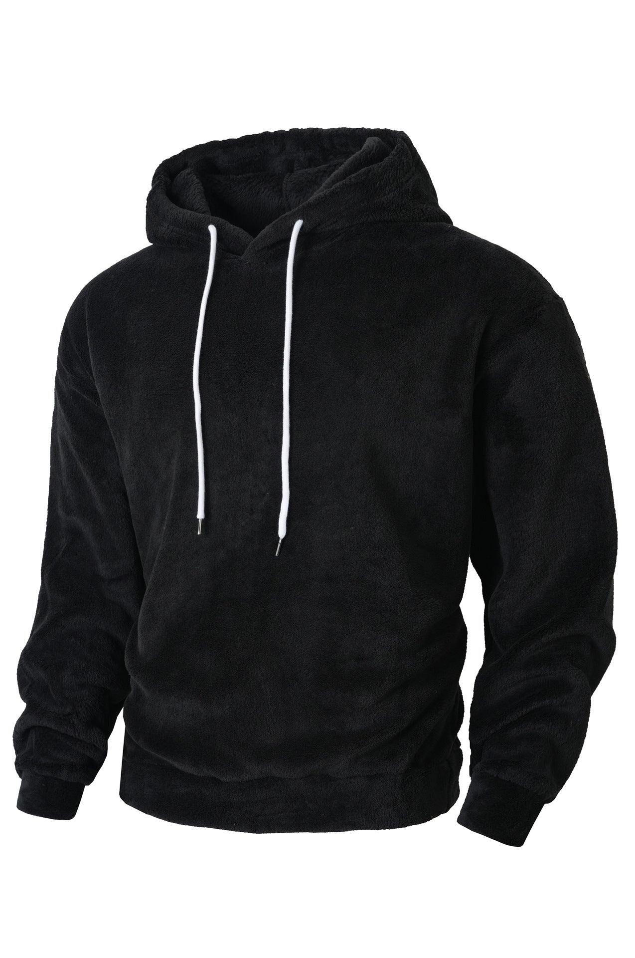 Herren kuscheliges Kapuzensweatshirt aus weichem Fleece Krohn-e