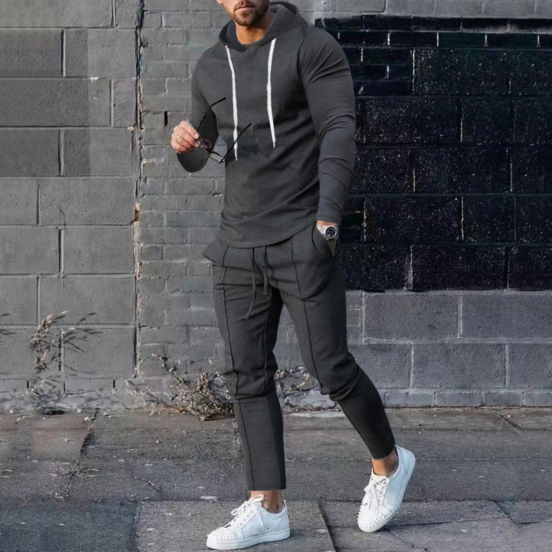 Herren Sportliches Hoodie-Set mit stylischen Jogginghosen Krohn-e
