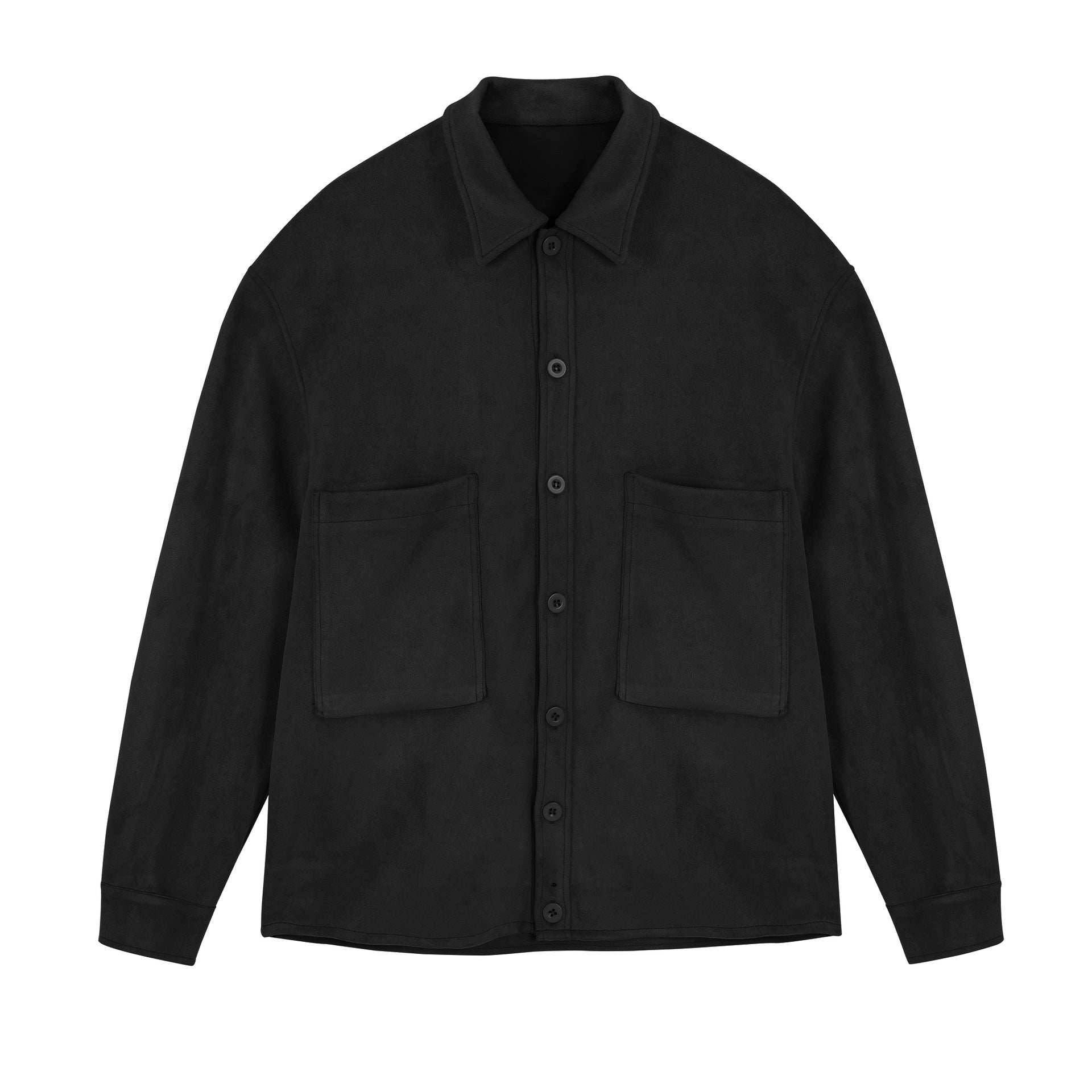 Damen lässige Overlay-Jacke mit praktischen Taschen und modernem Kragen Krohn-e