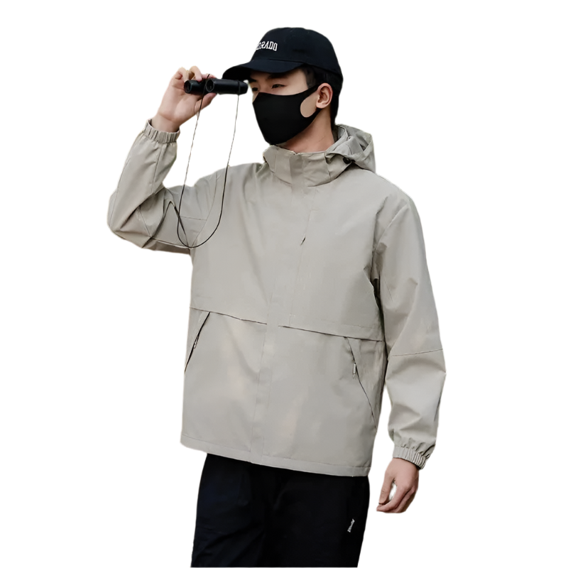 Krohn-e | Leichte Wasserdichte Herrenjacke