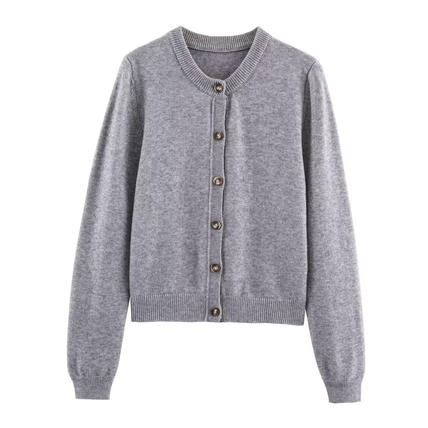 Damen Strickjacke mit eleganten Knopfdetails Krohn-e