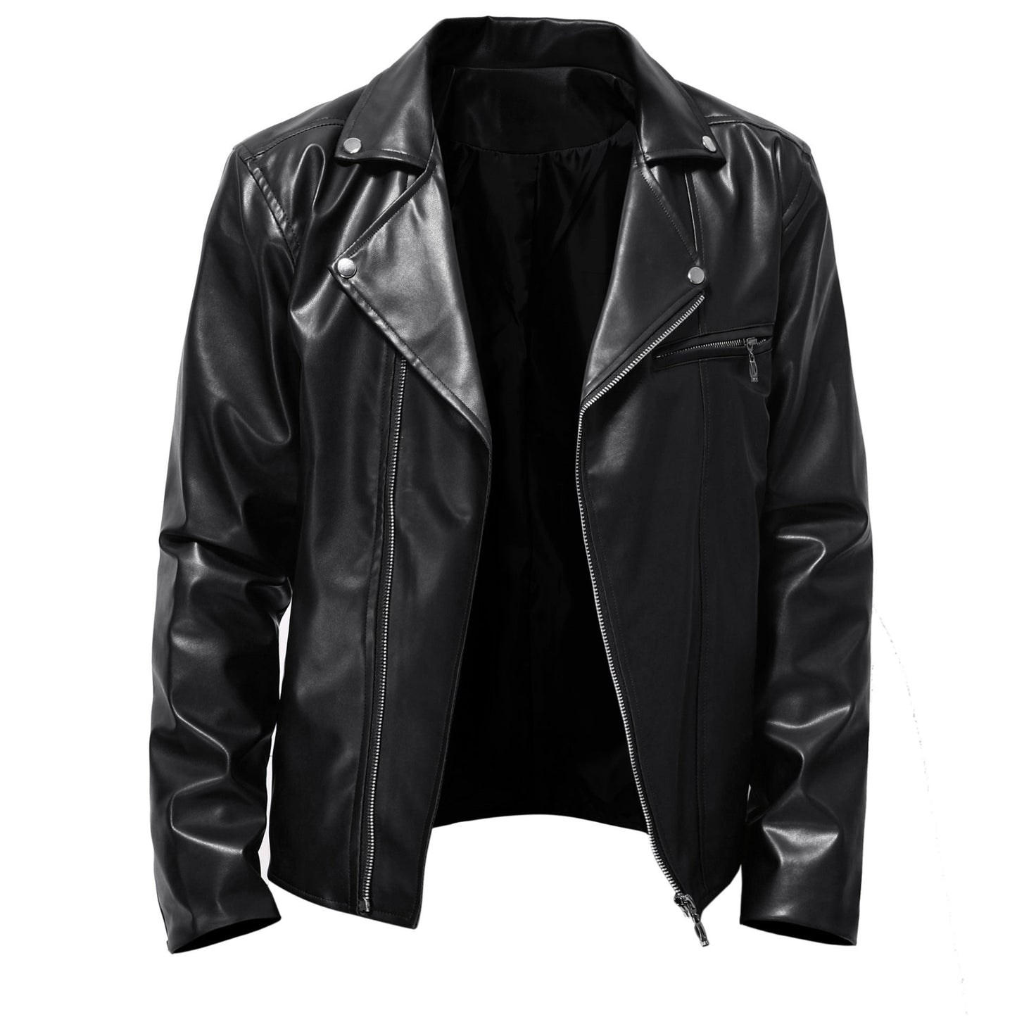 Herren stylish Kunstleder Motorradjacke Krohn-e