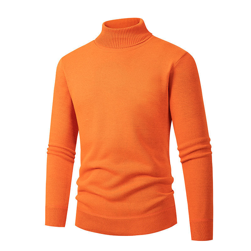 Herren eleganter Rollkragenpullover aus hochwertigem Material Krohn-e