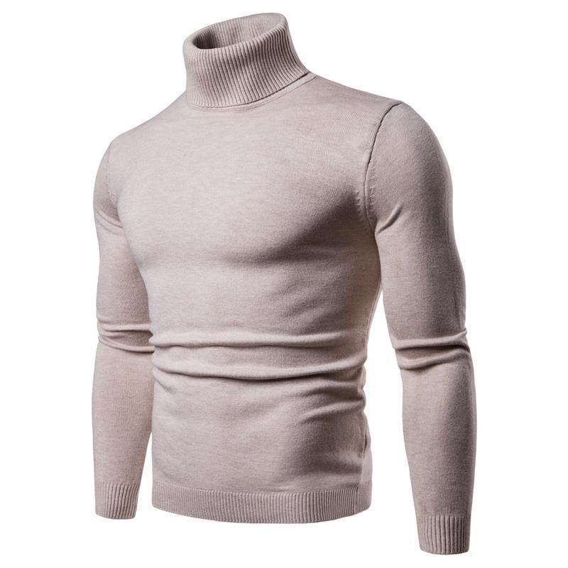 Herren Rollkragenpullover aus feiner Merinowolle Krohn-e