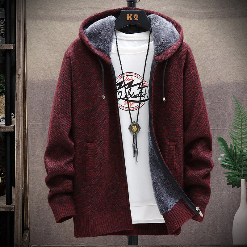 Herren bequeme und stylische Kapuzenjacke Krohn-e