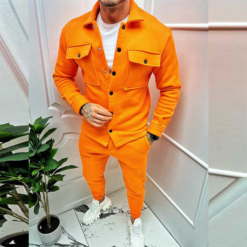 Herren Freizeit-Anzug mit praktischem Schnitt und Taschen Krohn-e