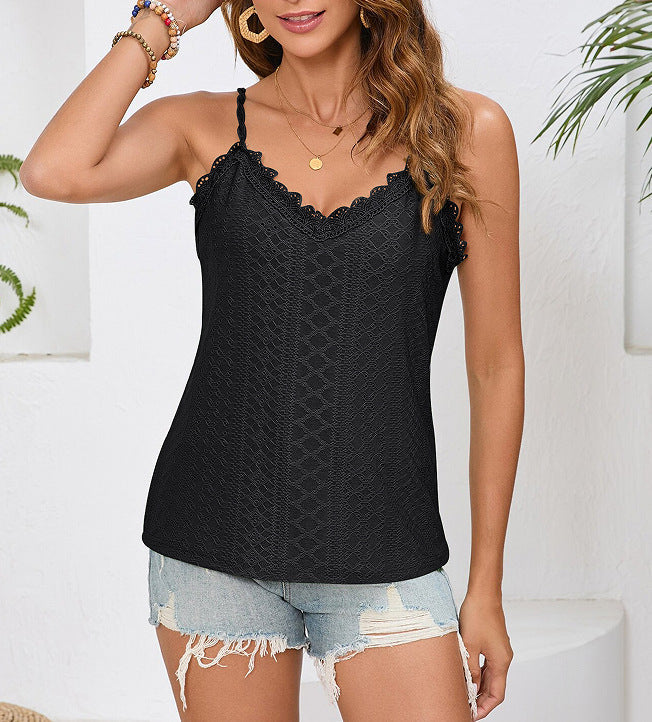 Damen Spitzenelemente Top Krohn-e