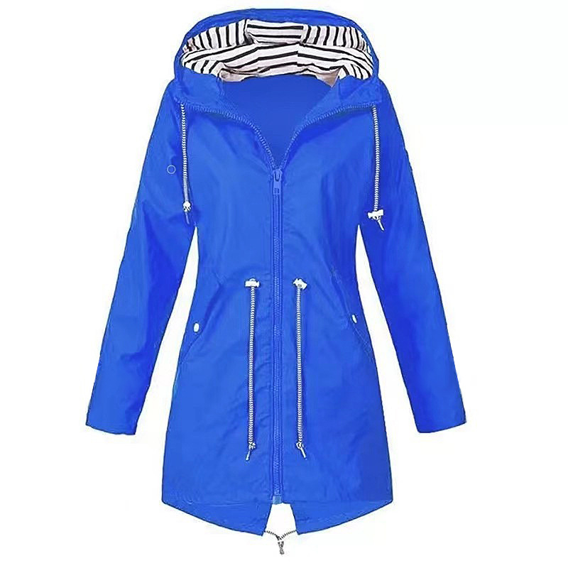 Krohn-e | Kapuze Winddichte Regenjacke Langarm