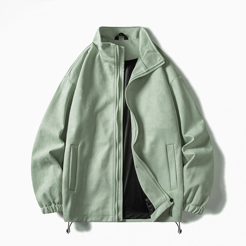 Herren Fleecejacke mit elastischen Bündchen und praktischen Taschen Krohn-e